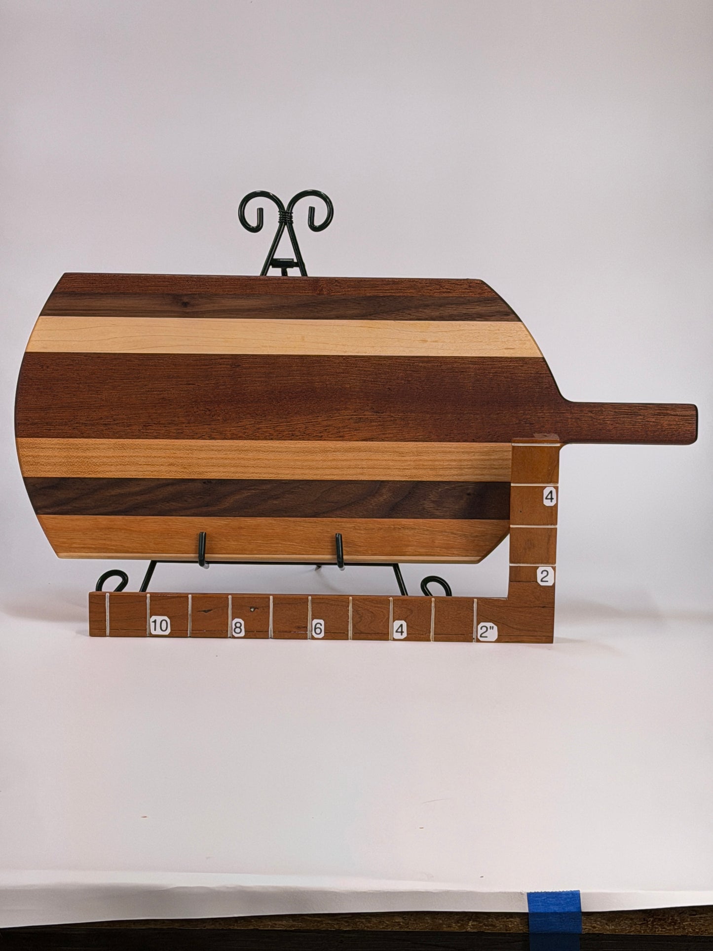 Charcuterie Board — shown with scale reference