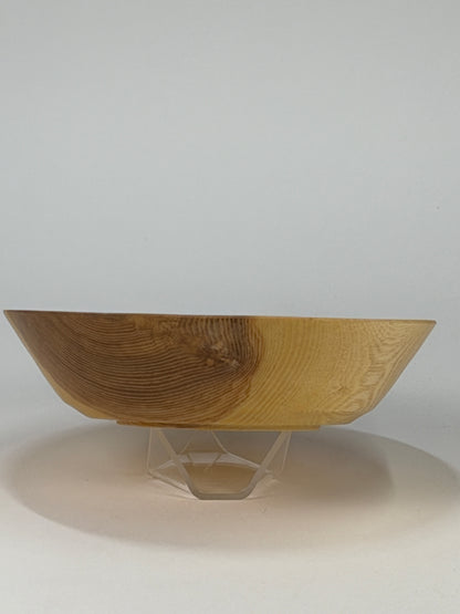 Ash Twice-Turned Bowl — side view