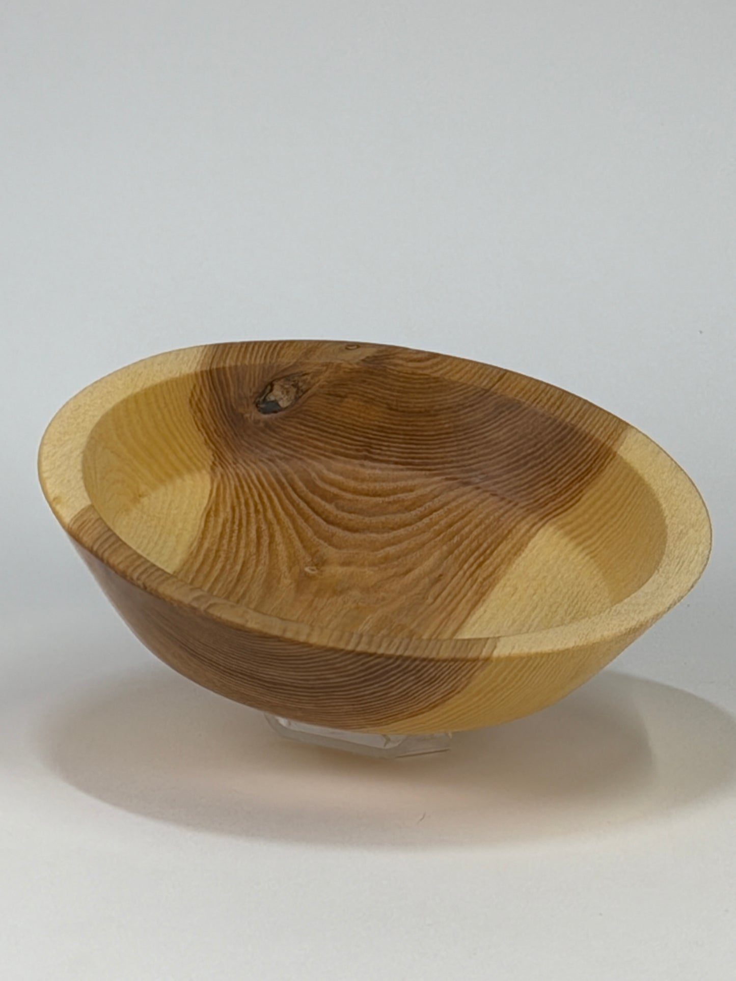 Ash Twice-Turned Bowl — top view