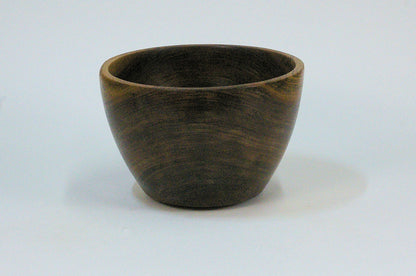 Walnut Once-Turned Bowl — side view