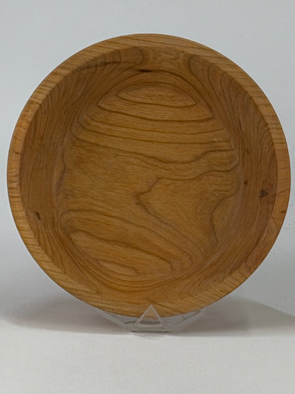 Cherry Twice-Turned Bowl — top view