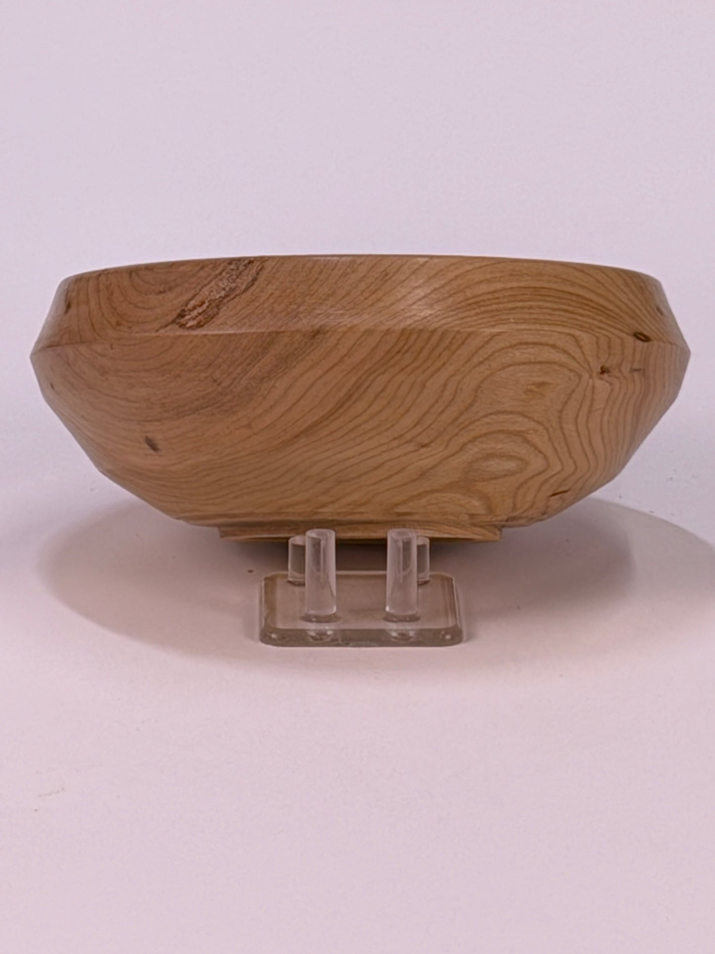 Cherry Twice-Turned Bowl — side view