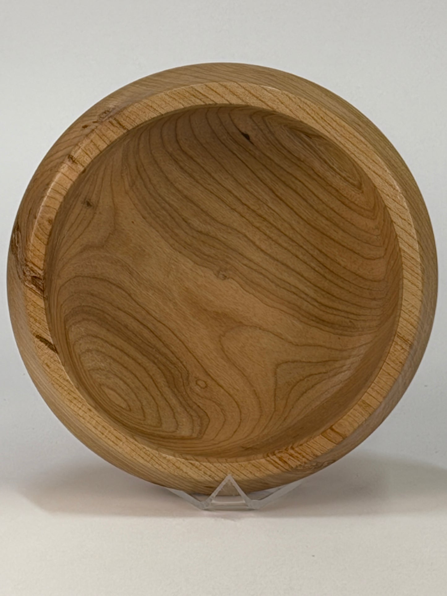 Cherry Twice-Turned Bowl — top view