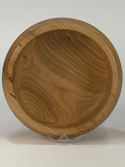 Cherry Twice-Turned Bowl — top view