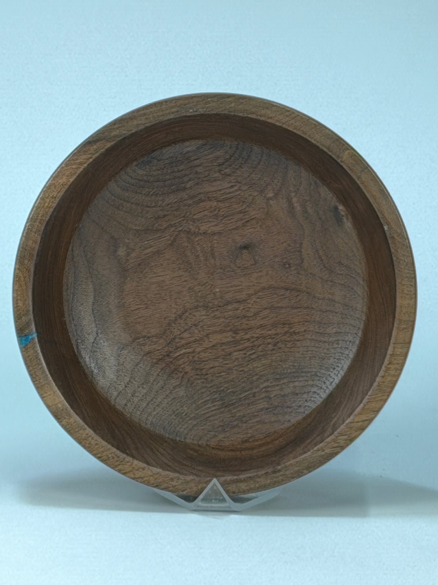 Walnut Twice-Turned Bowl — top view