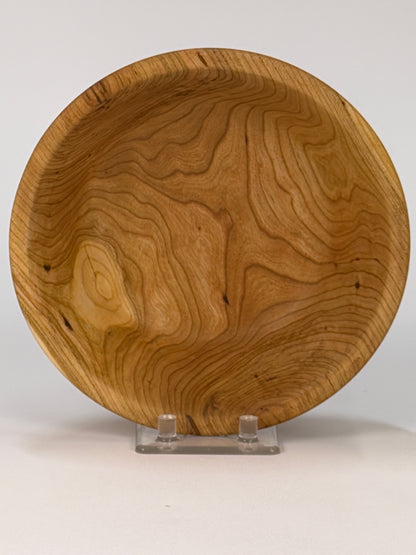 Cherry Twice-Turned Bowl — top view