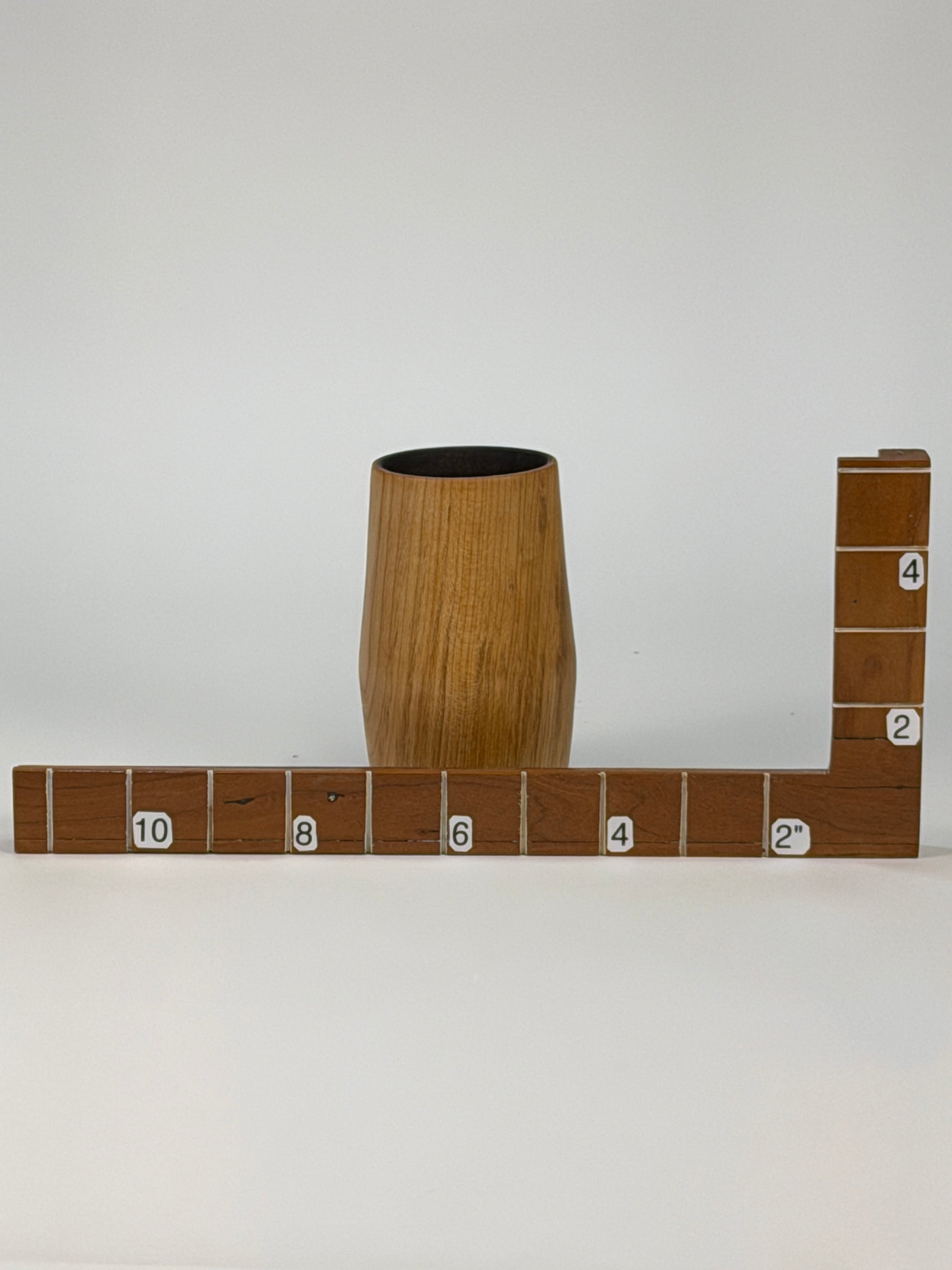Whiskey Tumbler — shown with scale reference