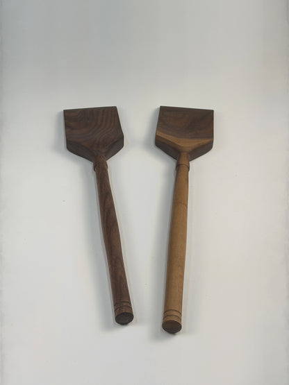 Walnut Serving Paddles – 26-135 — bottom view