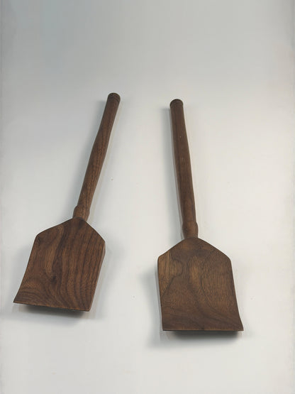 Walnut Serving Paddles – 26-135 — top view