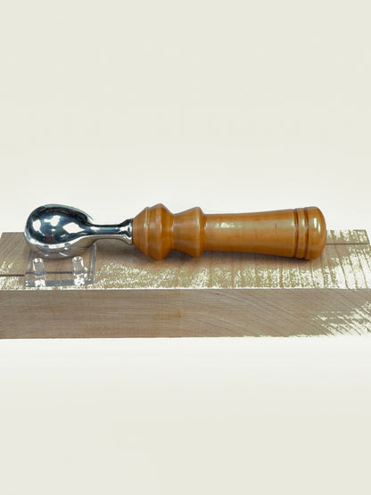 Cherry Ice Cream Scoop — side view
