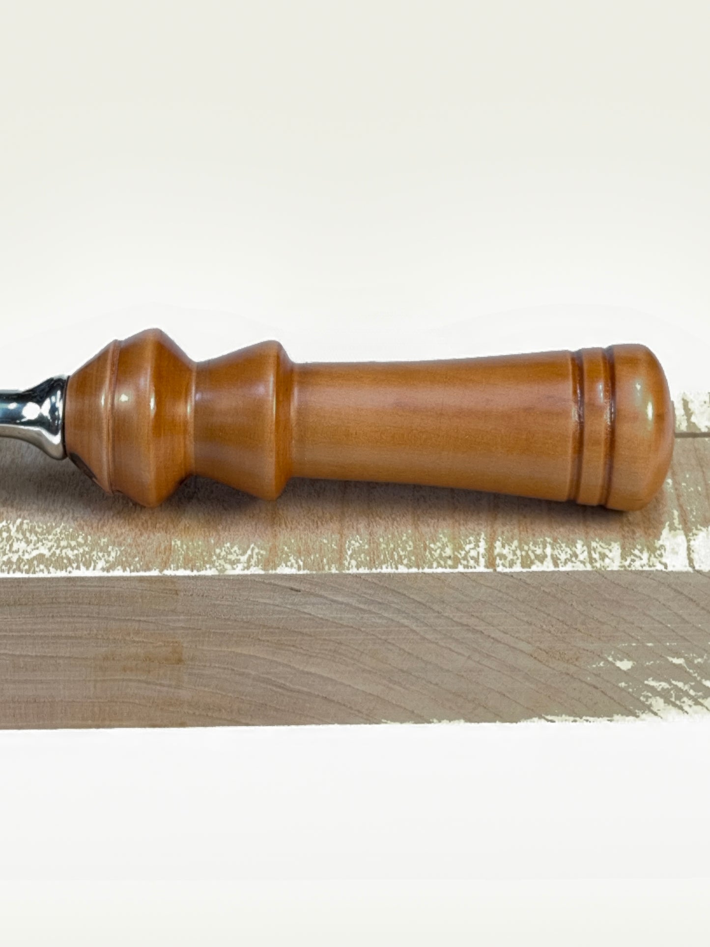 Cherry Ice Cream Scoop — side view