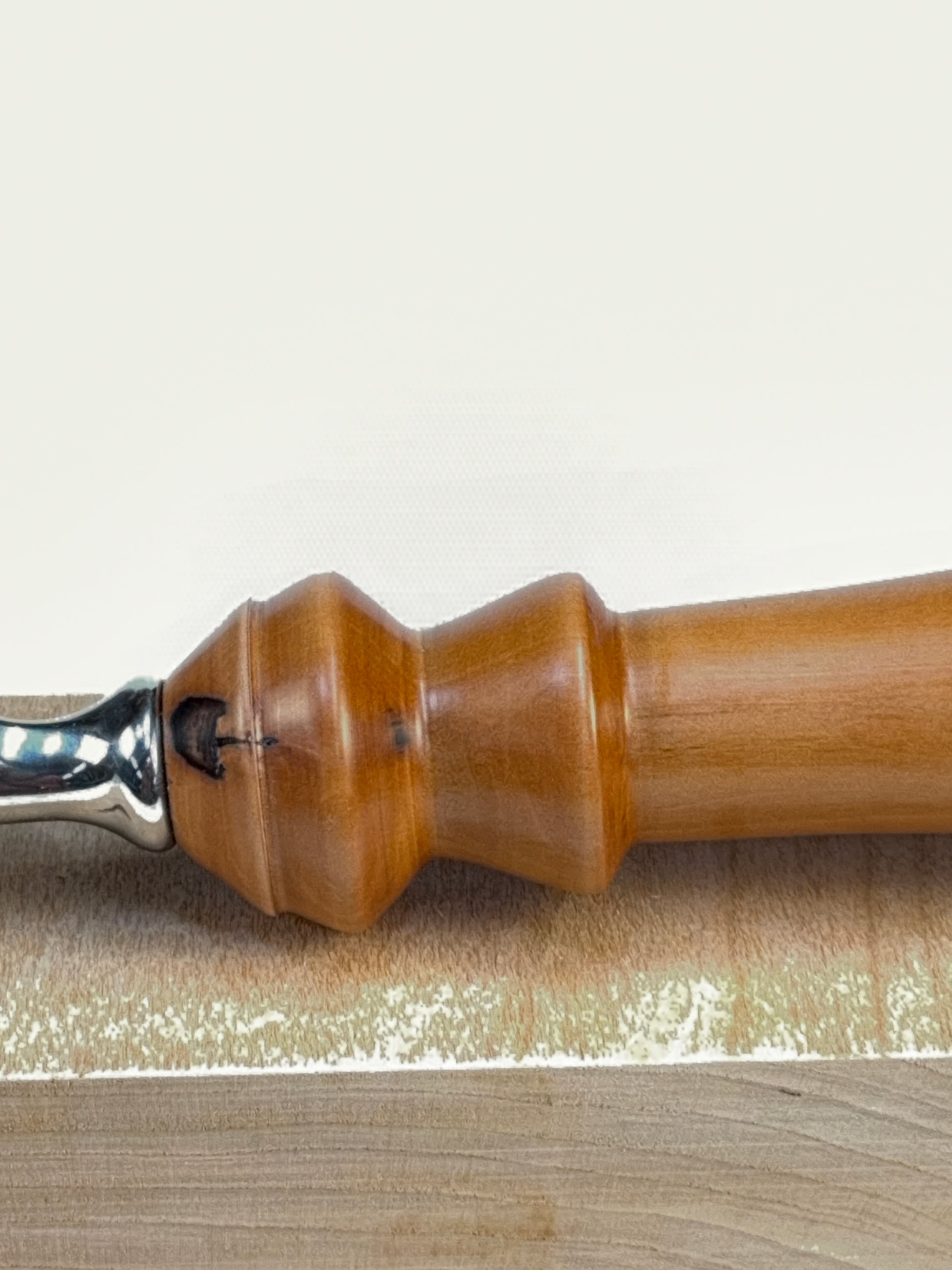 Cherry Ice Cream Scoop — side view