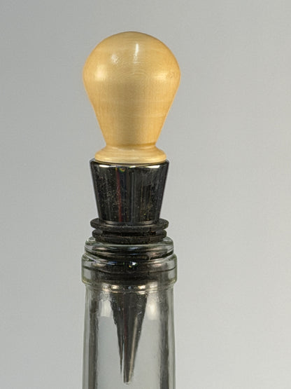 Holly Bottle Stopper — side view