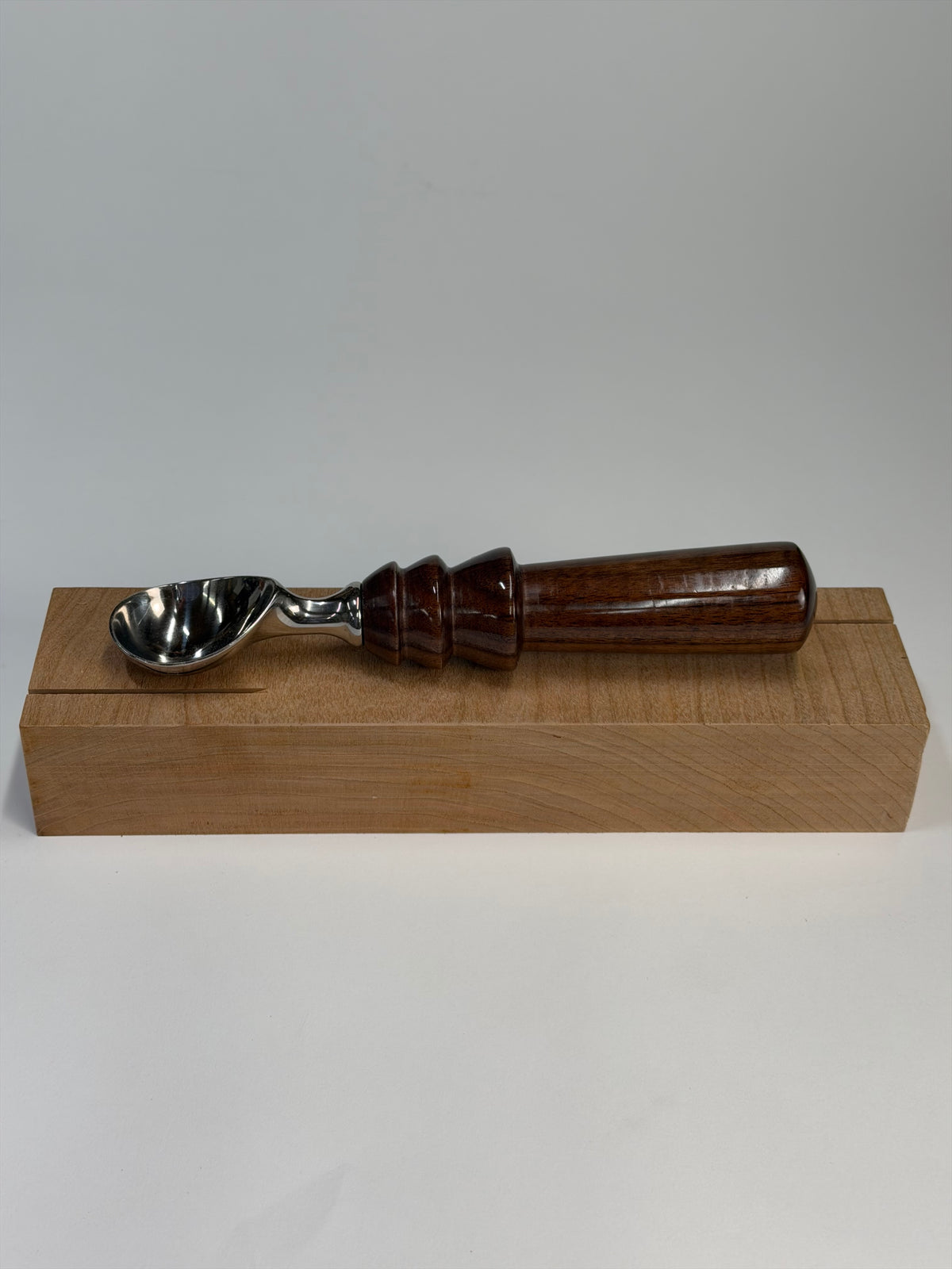 Walnut Ice Cream Scoop II — side view