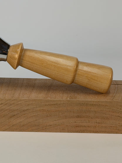 Maple Pizza Cutter II – 10.25" — side view