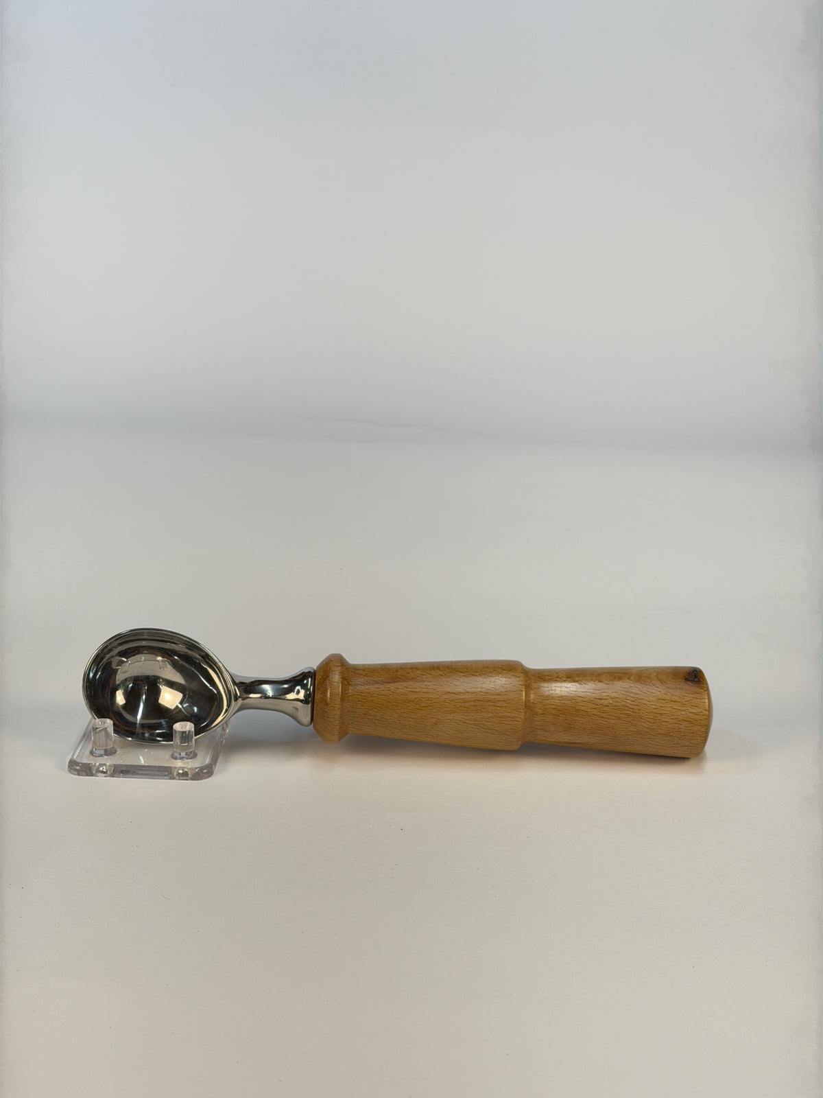 American Beech Ice Cream Scoop — side view