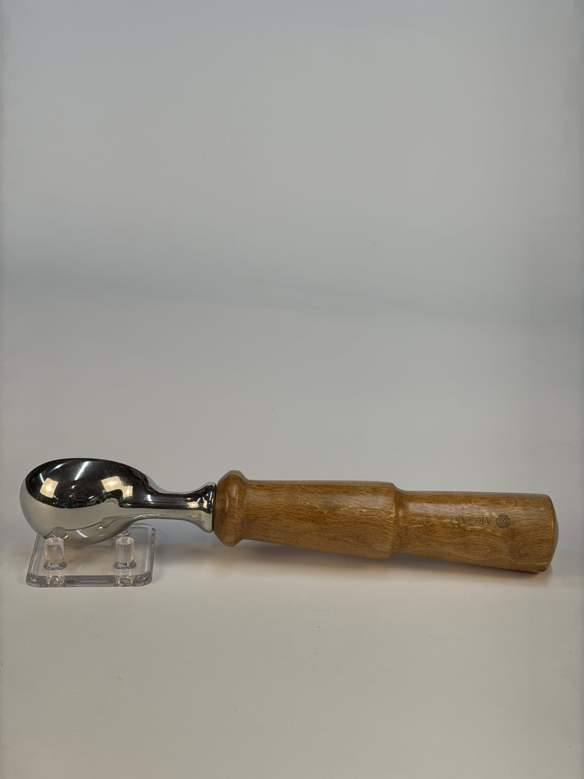 American Beech Ice Cream Scoop — side view