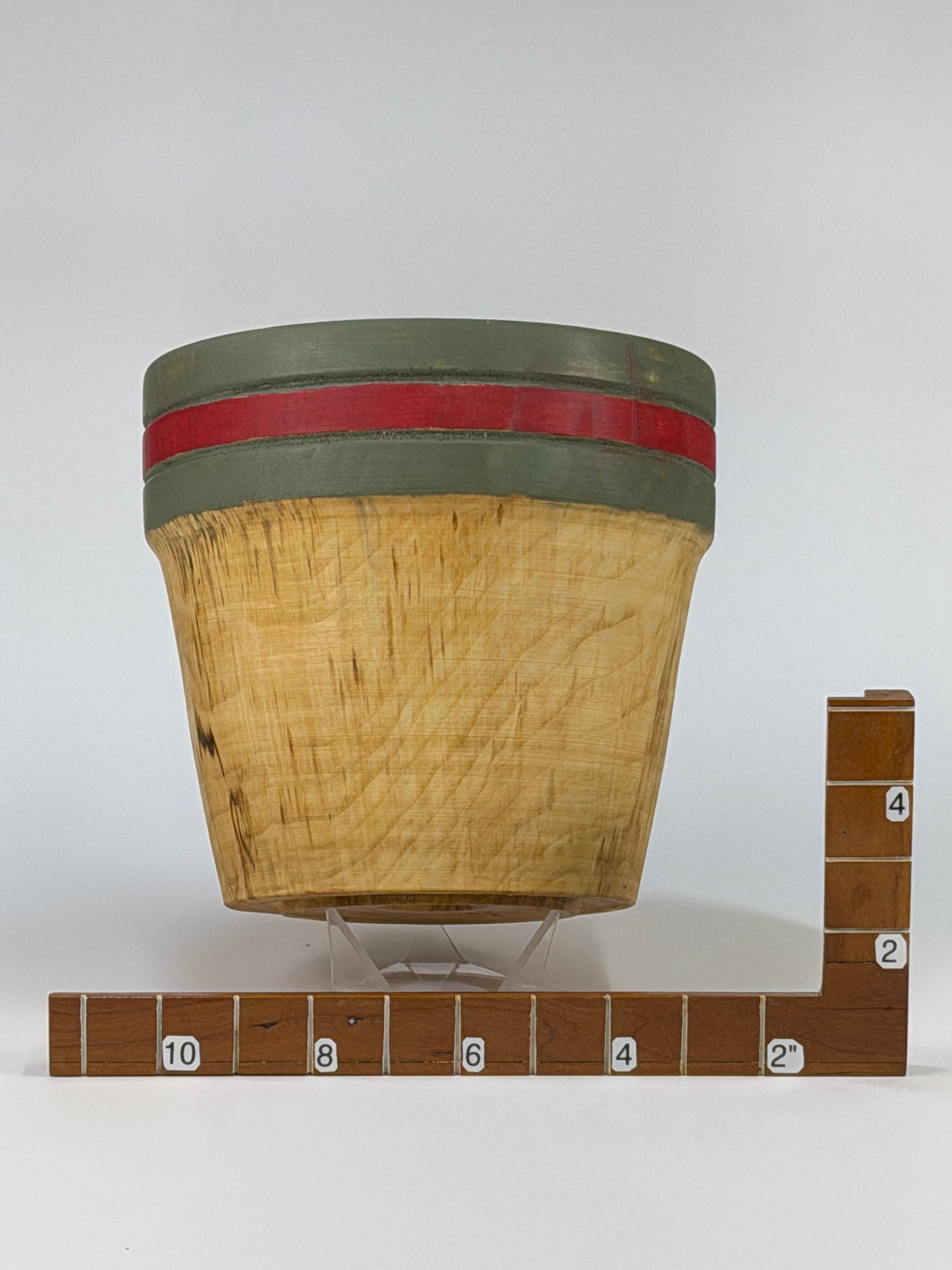 Flower Pot — shown with scale reference